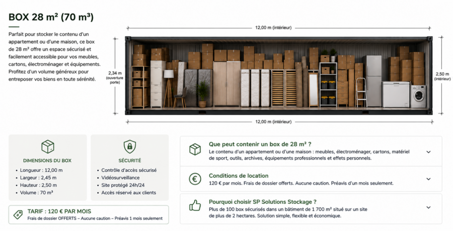 SP Solutions Stockage